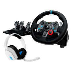 Волан Logitech G29 за PS5 и PS4, бял