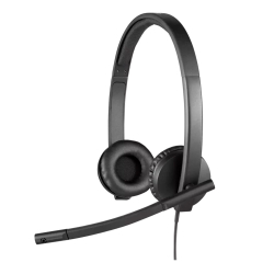 Слушалки Logitech H570e (Teams version) headset black