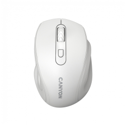 Безжична мишка Canyon OnClick 20, бял