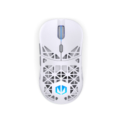 Безжична геймърска мишка Endorfy LIV Plus, бял