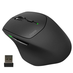 Безжична мишка Rapoo MT550, черен