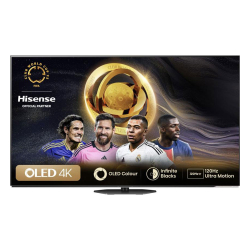 Hisense A85N Smart TV, 65\" OLED 4K UHD
