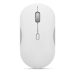 Bluetooth мишка Lenovo 350, Silent, бял